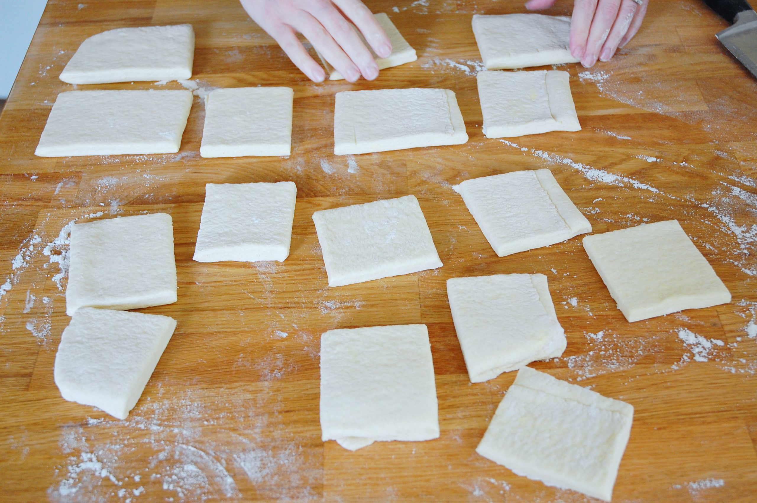 The cut rowie squares