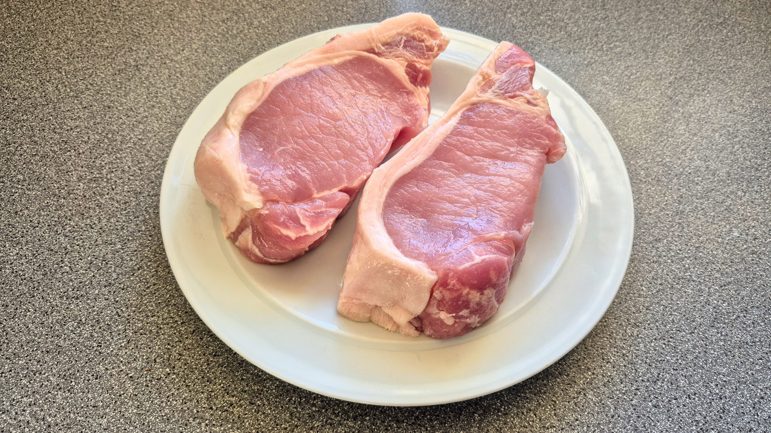 Thick cut pork chops