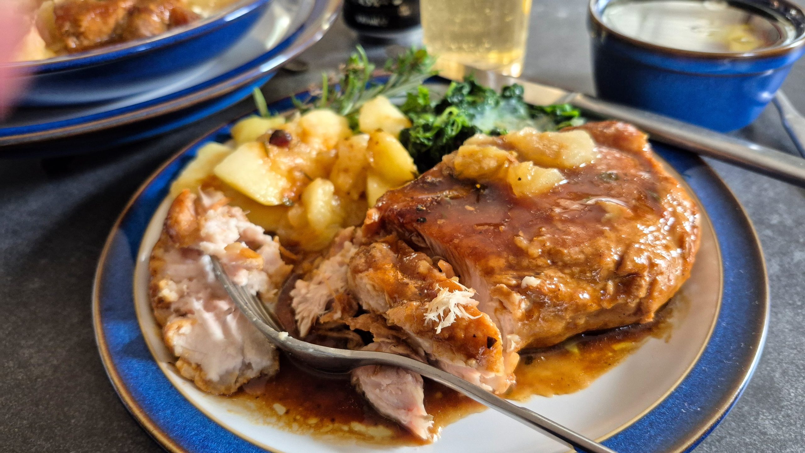 Cotelette de porc a la flamande
