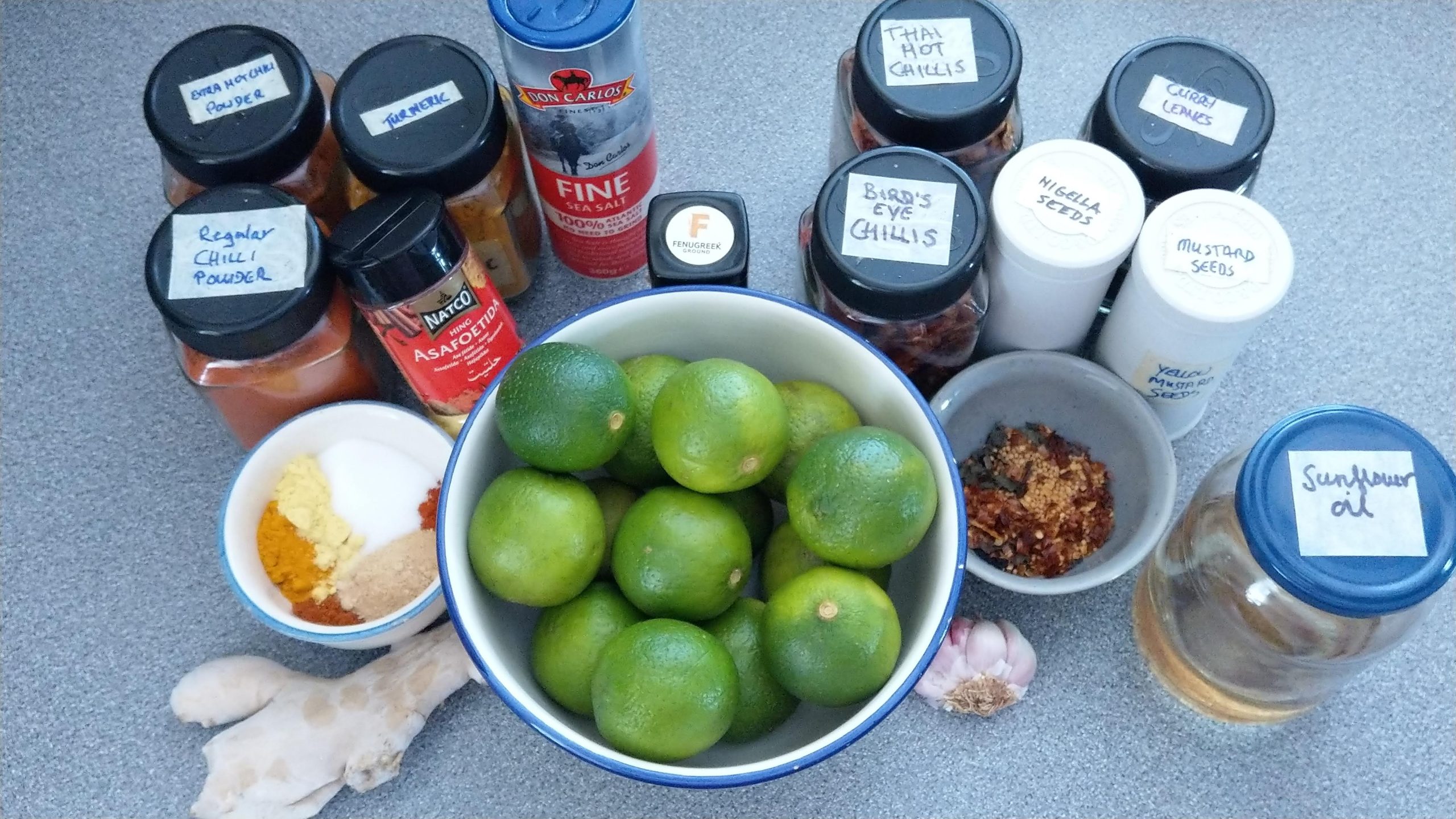 The ingredients