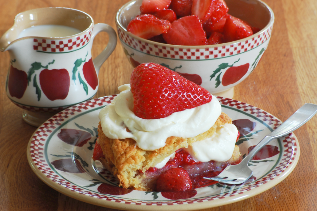 Strawberry shortcake, Irish style