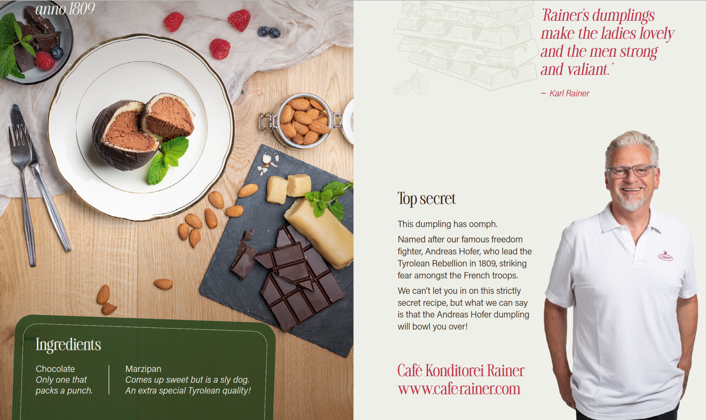 Recipe for Rainer's dumplings
